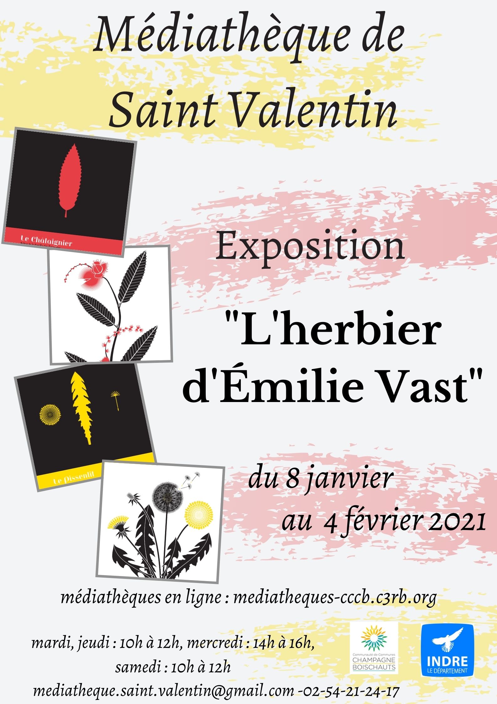 Expo Herbier janvier 2021 St Valentin