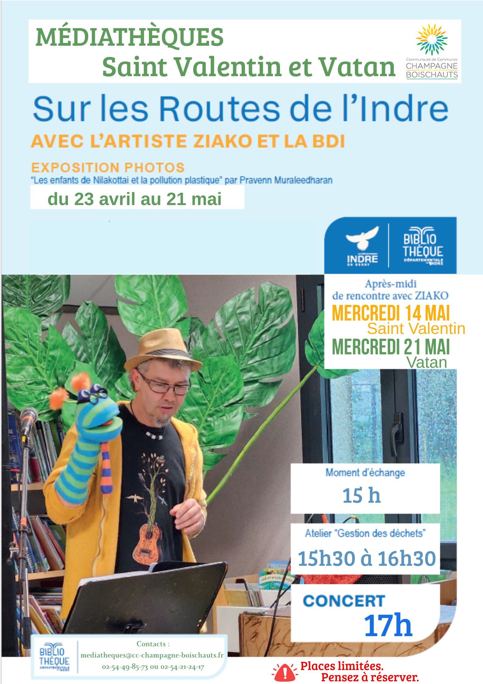 Mediatheques de Vatan Saint valentin 3