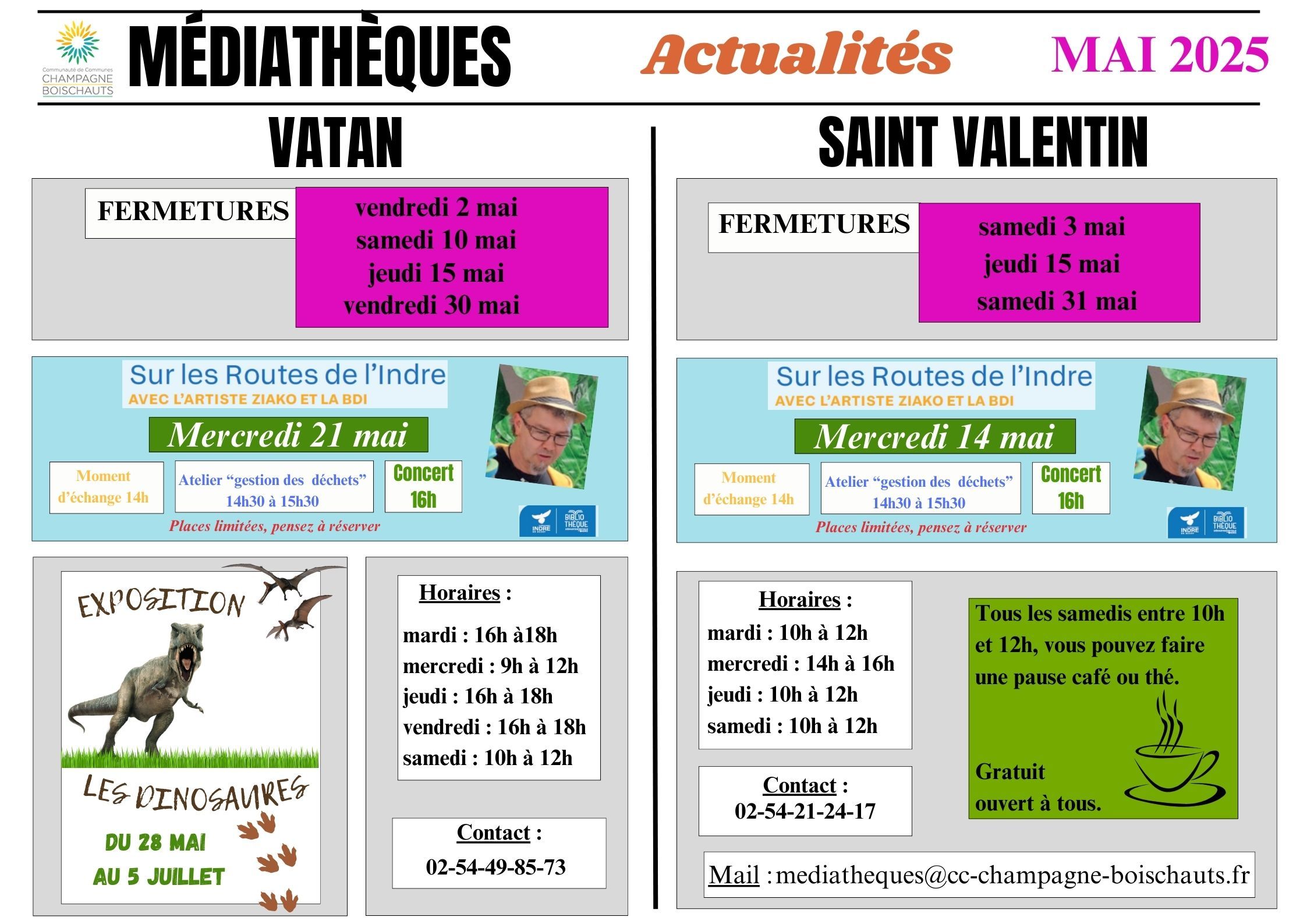 mediatheques actualites mai 25